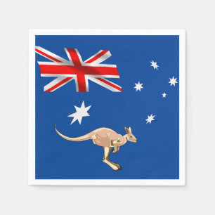 Australische vlag servet