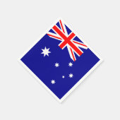 Australische vlag servet (Hoek)