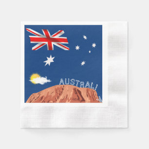 Australische vlag servet