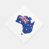 Australische vlag servet (Hoek)