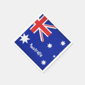 Australische vlag servet (Hoek)