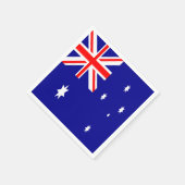 Australische vlag servet (Hoek)