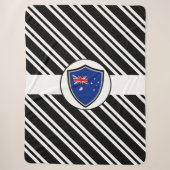 Australische vlag sherpa deken (Voorkant)