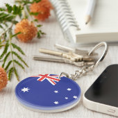 Australische vlag sleutelhanger (Voorkant Rechts)