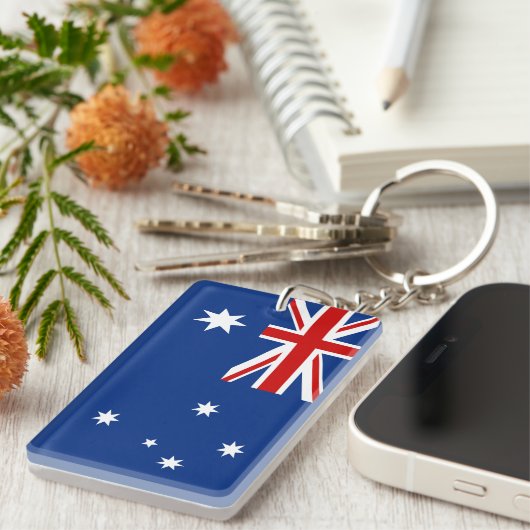 Australische vlag sleutelhanger (Voorkant Rechts)