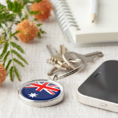 Australische vlag sleutelhanger (Zijkant)