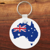 Australische vlag sleutelhanger (Voorkant)