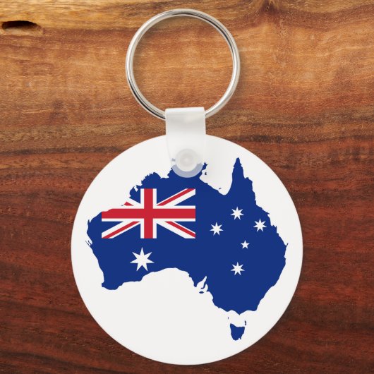 Australische vlag sleutelhanger (Voorkant)