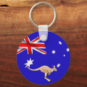 Australische vlag sleutelhanger (Voorkant)
