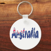Australische vlag sleutelhanger (Voorkant)