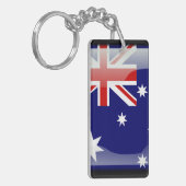 Australische vlag sleutelhanger (Voorkant Links)