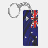 Australische vlag sleutelhanger (Voorkant Links)