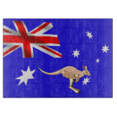 Australische vlag snijplank (Voorkant)
