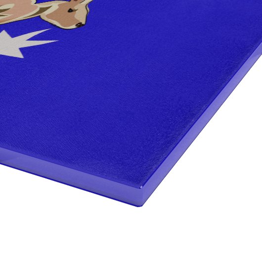 Australische vlag snijplank (Hoek)