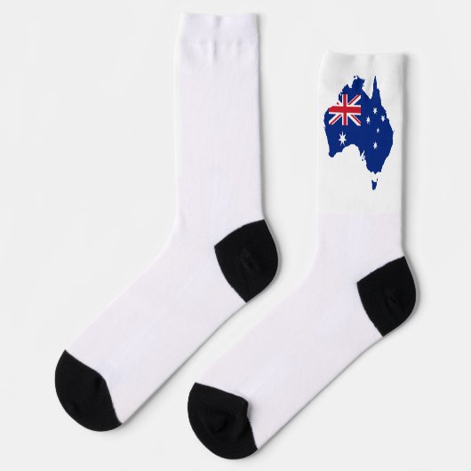 Australische vlag sokken (Links)