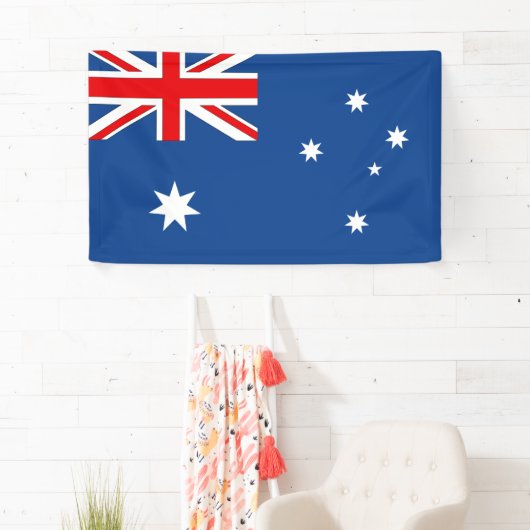 Australische vlag spandoek (Insitu)