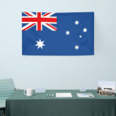 Australische vlag spandoek (Beurs)