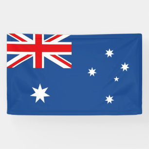 Australische vlag spandoek
