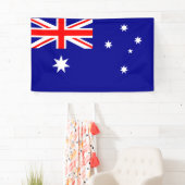 Australische vlag spandoek (Insitu)