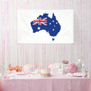 Australische vlag spandoek
