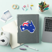 Australische vlag sticker (iPad Cover)