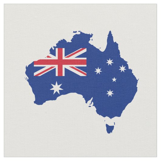 Australische vlag stof (Close Up)