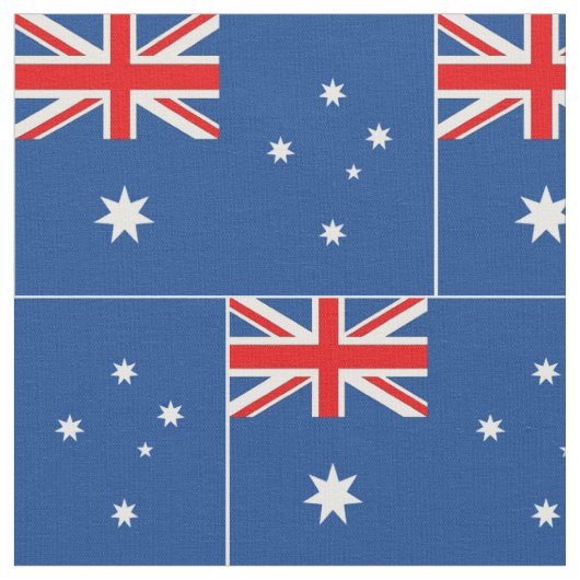 Australische vlag stof (Close Up)