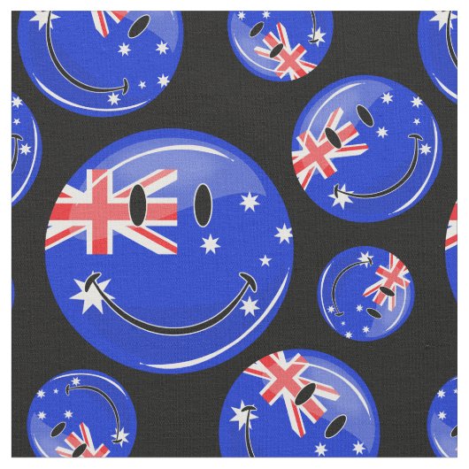 Australische vlag stof (Close Up)