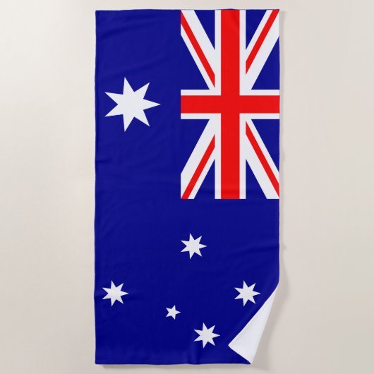 Australische vlag strandlaken (Voorkant)