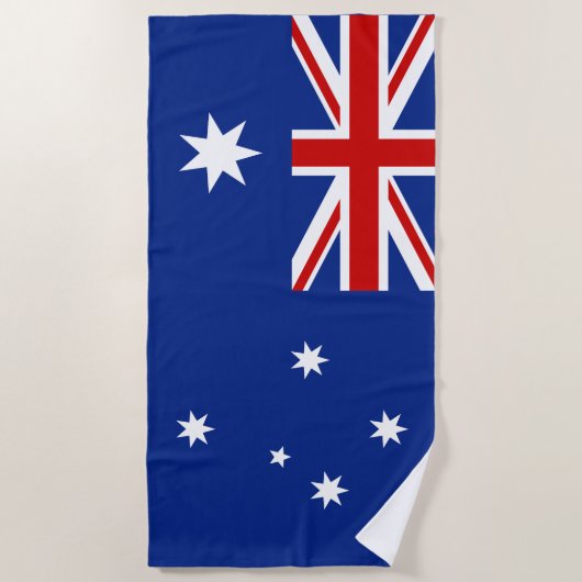 Australische vlag strandlaken (Voorkant)