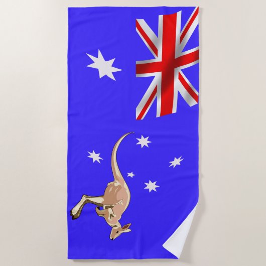 Australische vlag strandlaken (Voorkant)