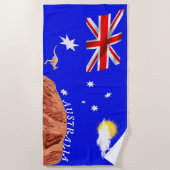 Australische vlag strandlaken (Voorkant)