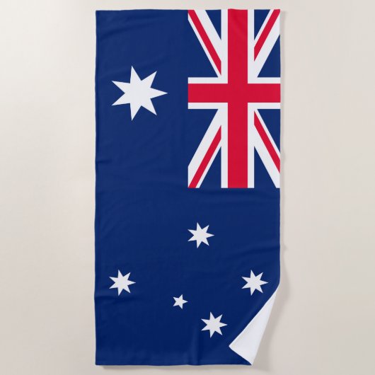 Australische vlag strandlaken (Voorkant)