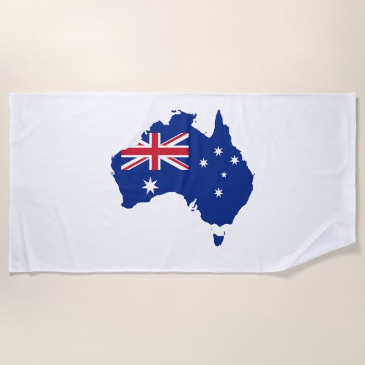 Australische vlag strandlaken (Voorkant)