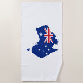 Australische vlag strandlaken (Voorkant)