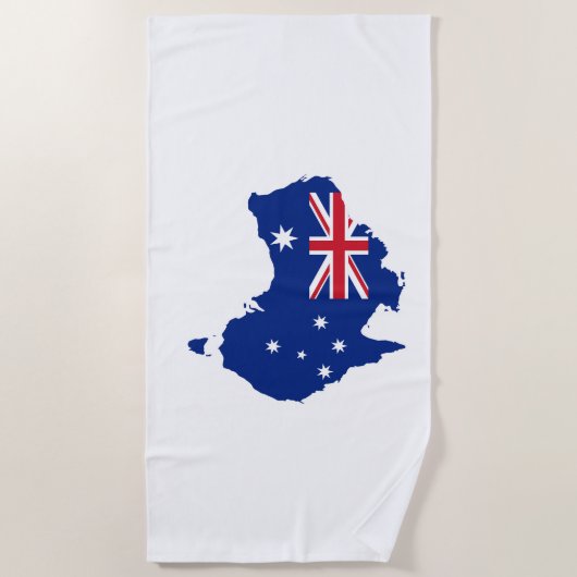 Australische vlag strandlaken (Voorkant)