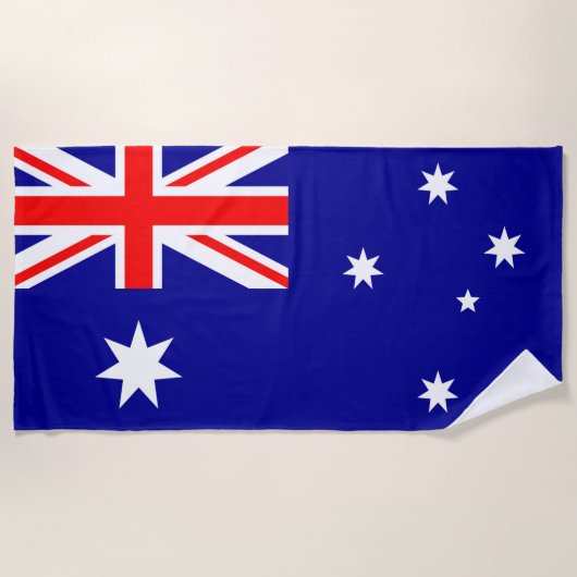 Australische vlag strandlaken (Voorkant)