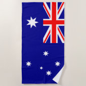 Australische vlag strandlaken (Voorkant)