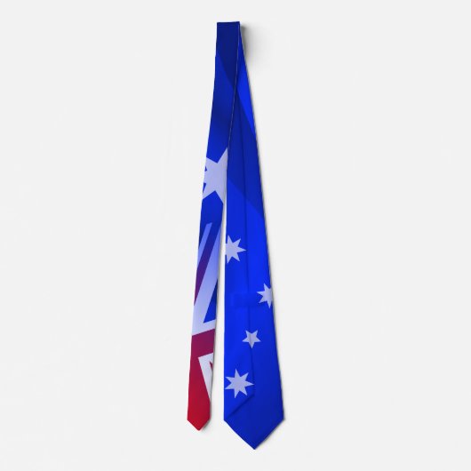 Australische vlag stropdas (Achterkant)