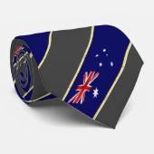 Australische vlag stropdas (Opgerold)