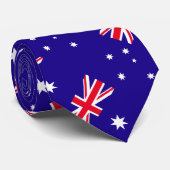 Australische vlag stropdas (Opgerold)
