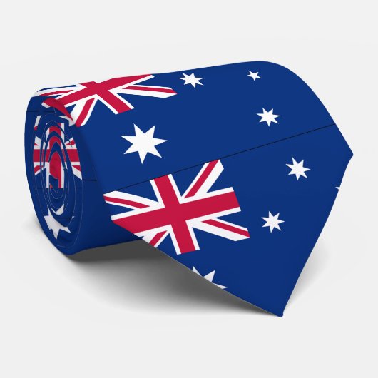 Australische vlag stropdas (Opgerold)