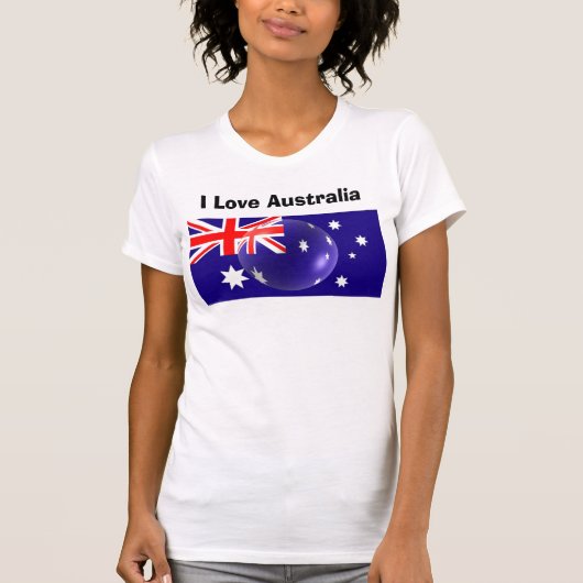 Australische vlag t-shirt (Voorkant)