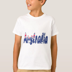 Australische vlag t-shirt