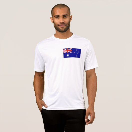 Australische vlag t-shirt (Voorkant volledig)