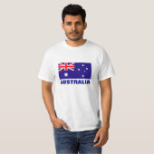 Australische vlag t shirt (Voorkant volledig)