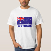 Australische vlag t shirt (Voorkant)