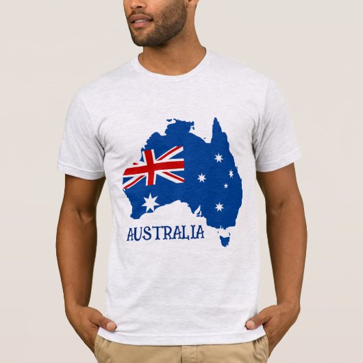 Australische vlag t-shirt (Voorkant)