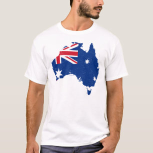 Australische vlag t-shirt