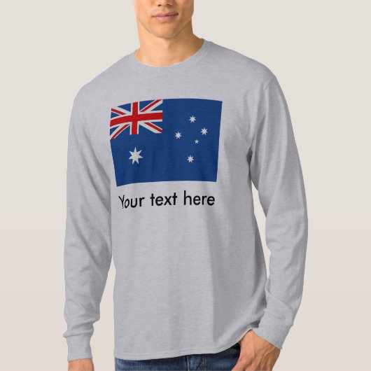 Australische vlag t-shirt (Voorkant)